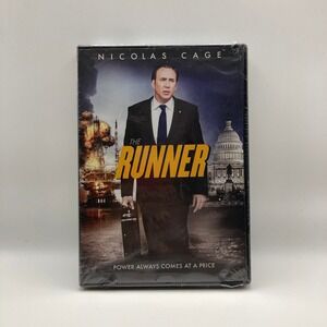 The Runner DVD Nicolas Cage Sarah Paulson Political Thriller Movie New Sealed